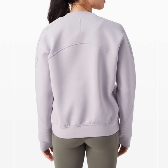 Lululemon Iced Iris City Sweat Crew Spacer Lavender - Picture 2 of 12